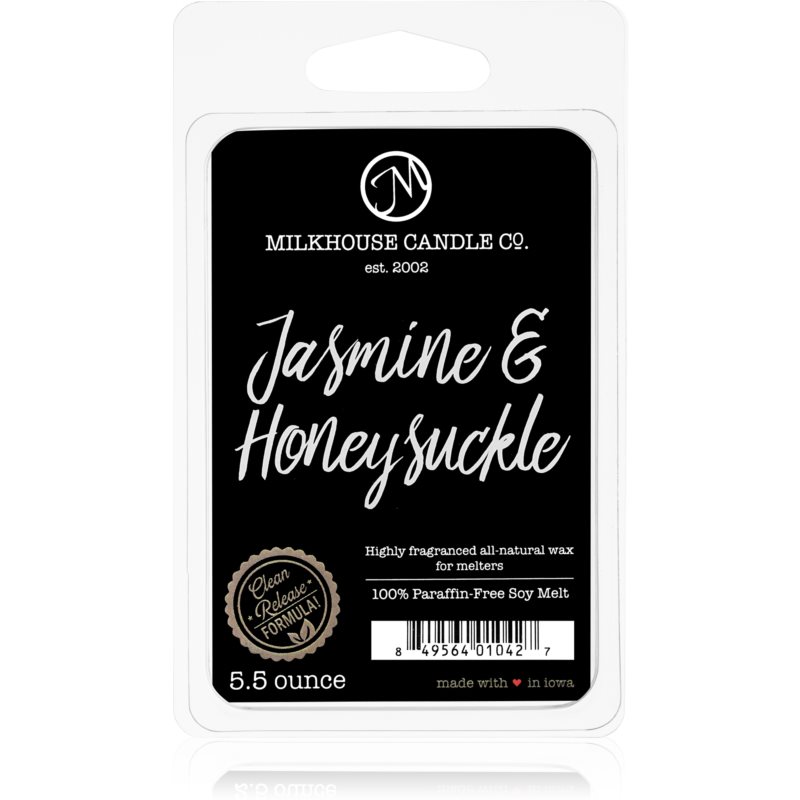 Milkhouse Candle Co. Creamery Jasmine & Honeysuckle illatos viasz aromalámpába 155 g