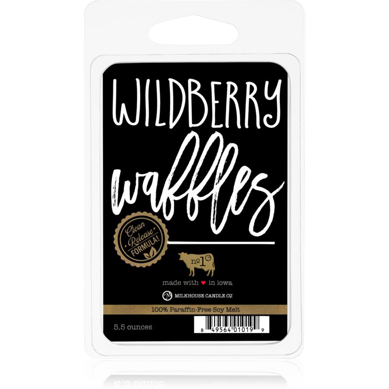 Milkhouse Candle Co. Farmhouse Wildberry Waffles vosek za aroma lučko 155 g