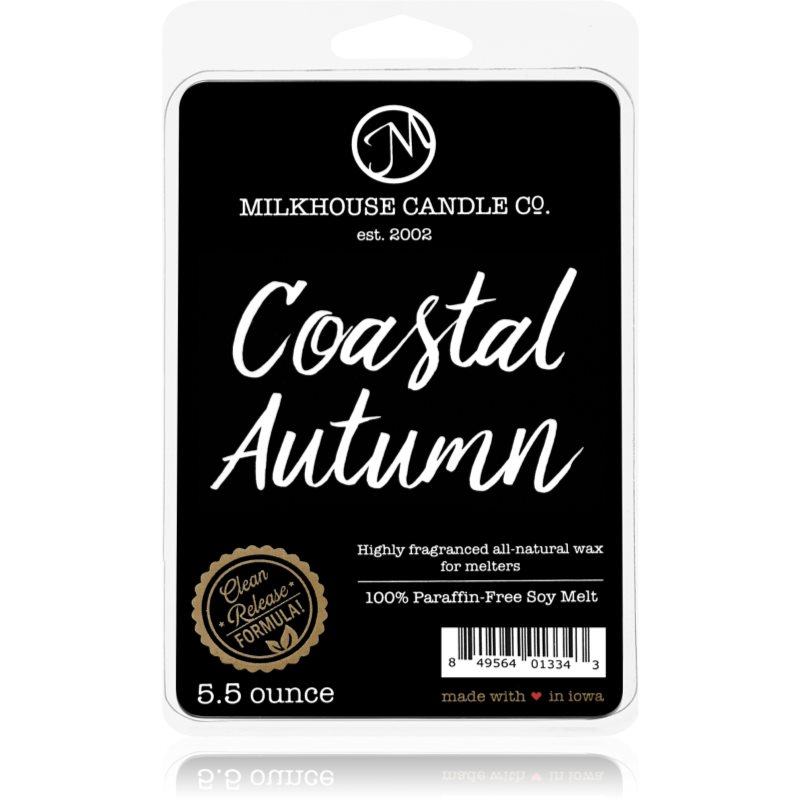 Milkhouse Candle Co. Creamery Coastal Autumn vosek za aroma lučko 155 g