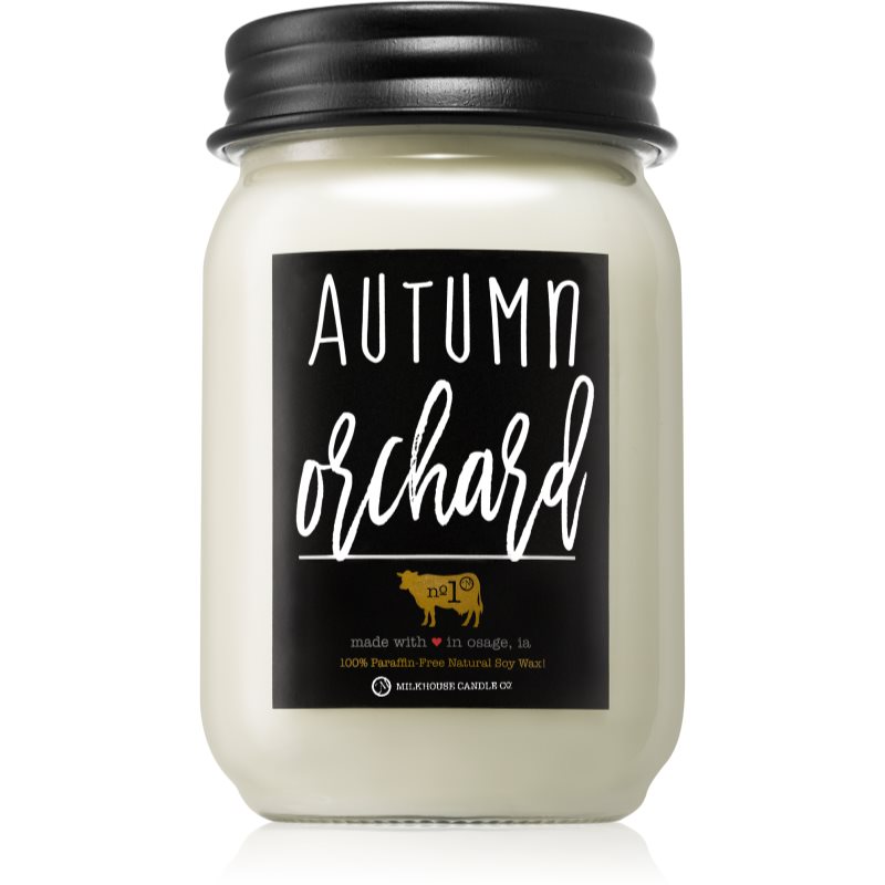 Milkhouse Candle Co. Farmhouse Autumn Orchard scented candle Mason Jar 369 g

