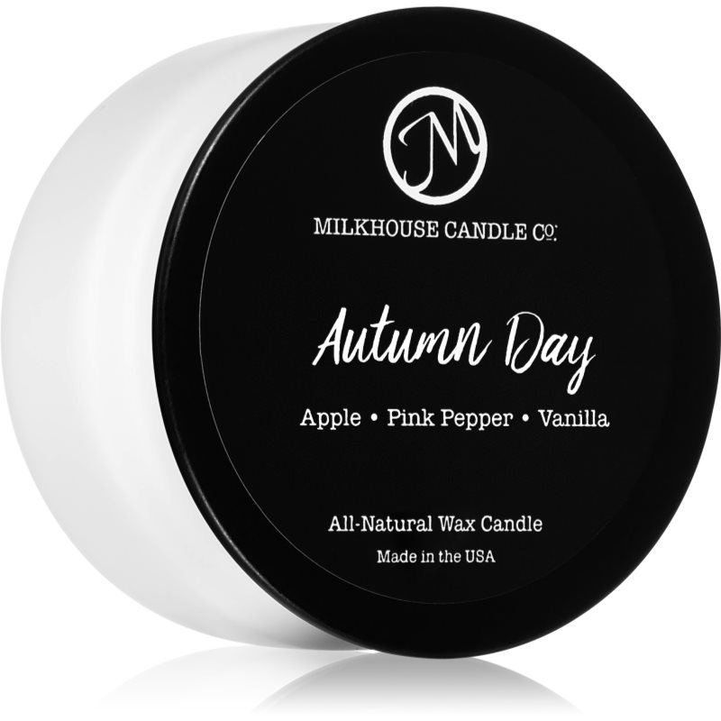 Milkhouse Candle Co. Creamery Autumn Day dišeča sveča Sampler Tin 42 g