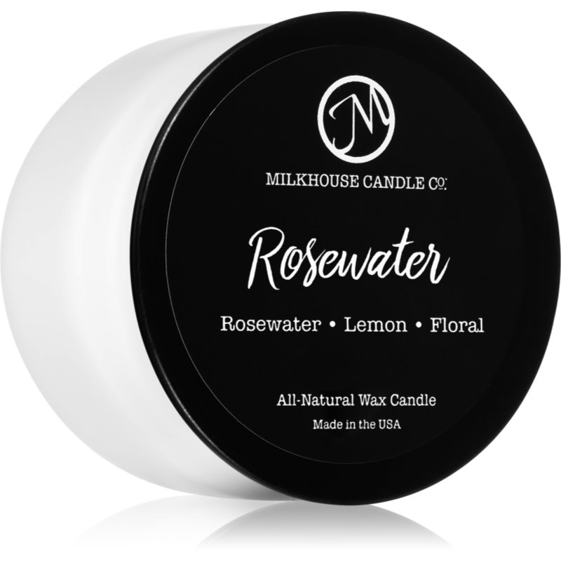 Milkhouse Candle Co. Milkhouse Candle Co. Creamery Rosewater αρωματικό κερί 106 γρ