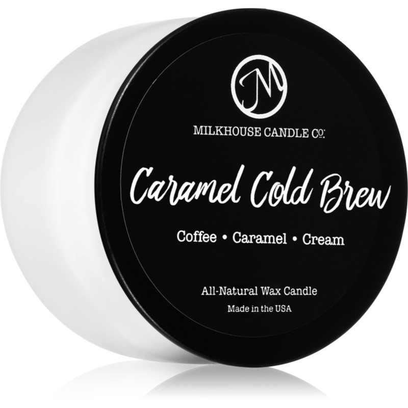 Milkhouse Candle Co. Creamery Caramel Cold Brew vonná svíčka Traveler Tin 106 g