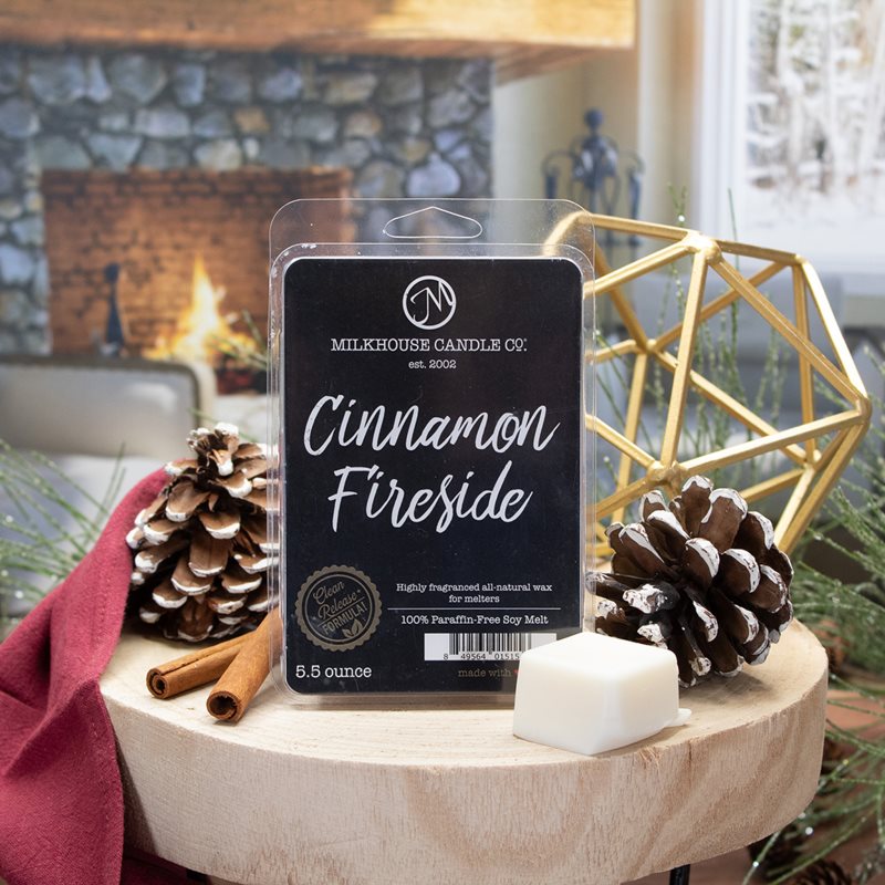 Milkhouse Candle Co. Creamery Cinnamon Fireside wachs für aromalampen 155 g