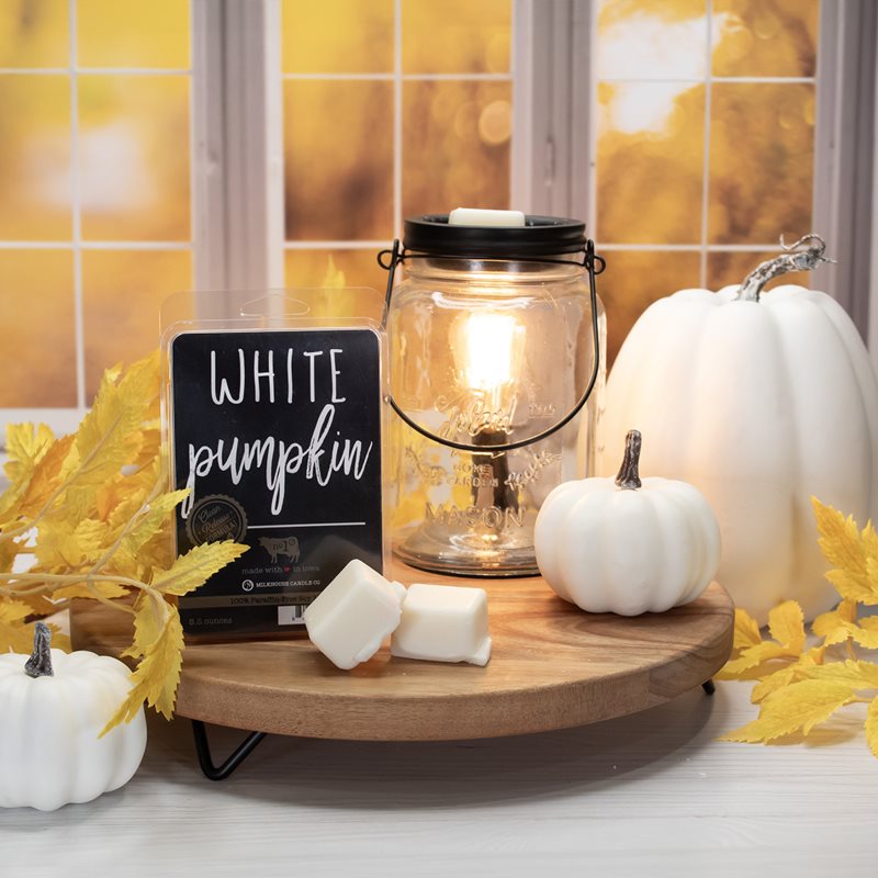 Milkhouse Candle Co. Farmhouse White Pumpkin wachs für aromalampen 155 g