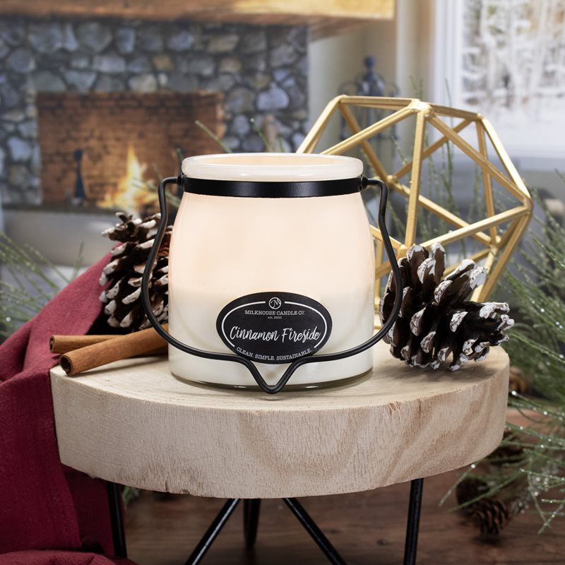 Milkhouse Candle Co. Creamery Cinnamon Fireside Duftkerze Butter Jar 454 g