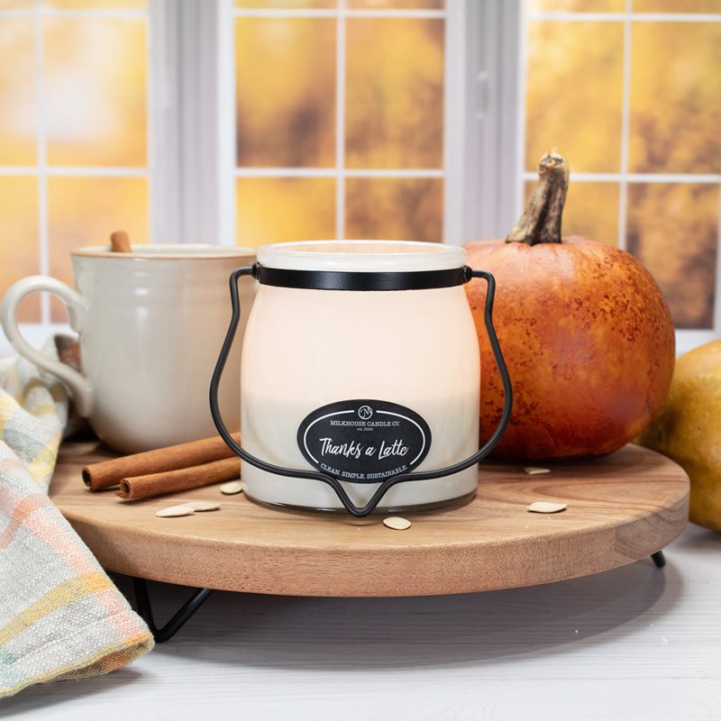 Milkhouse Candle Co. Creamery Thanks A Latte Duftkerze Butter Jar 454 g