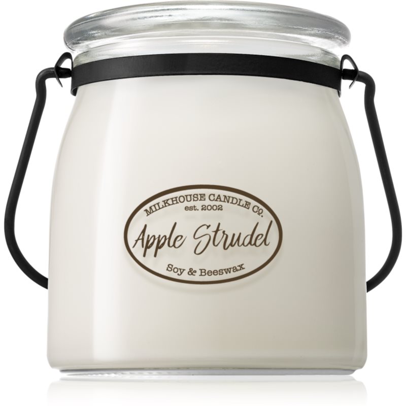 Milkhouse Candle Co. Creamery Apple Strudel scented candle Butter Jar 454 g
