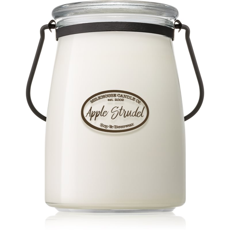 Milkhouse Candle Co. Creamery Apple Strudel kvapioji žvakė sviestiniame indelyje 624 g