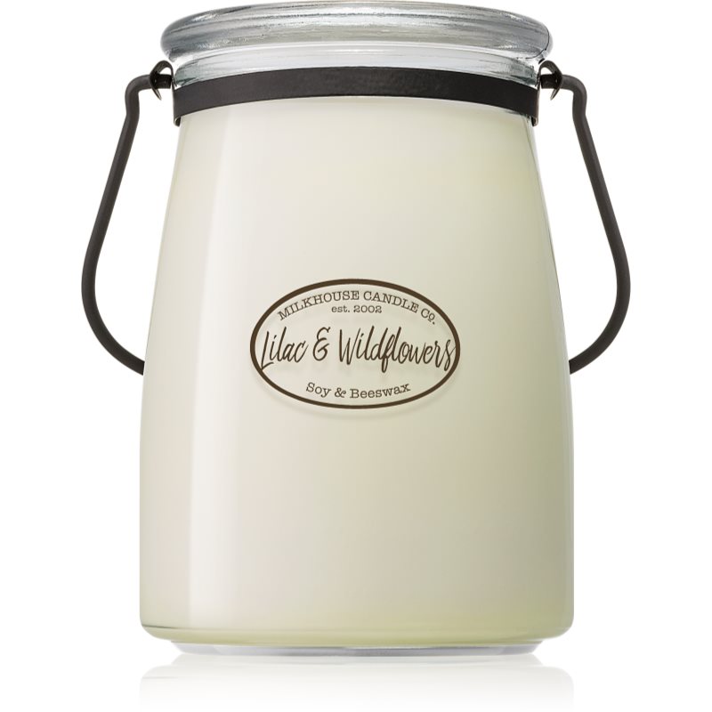 

Milkhouse Candle Co. Creamery Lilac & Wildflowers aроматична свічка Butter Jar