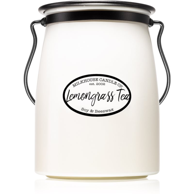Milkhouse Candle Co. Creamery Lemongrass Tea illatgyertya Butter Jar 624 g