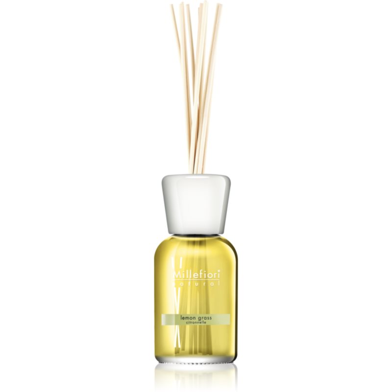 Millefiori Milano Lemon Grass aroma diffuser with refill 500 ml
