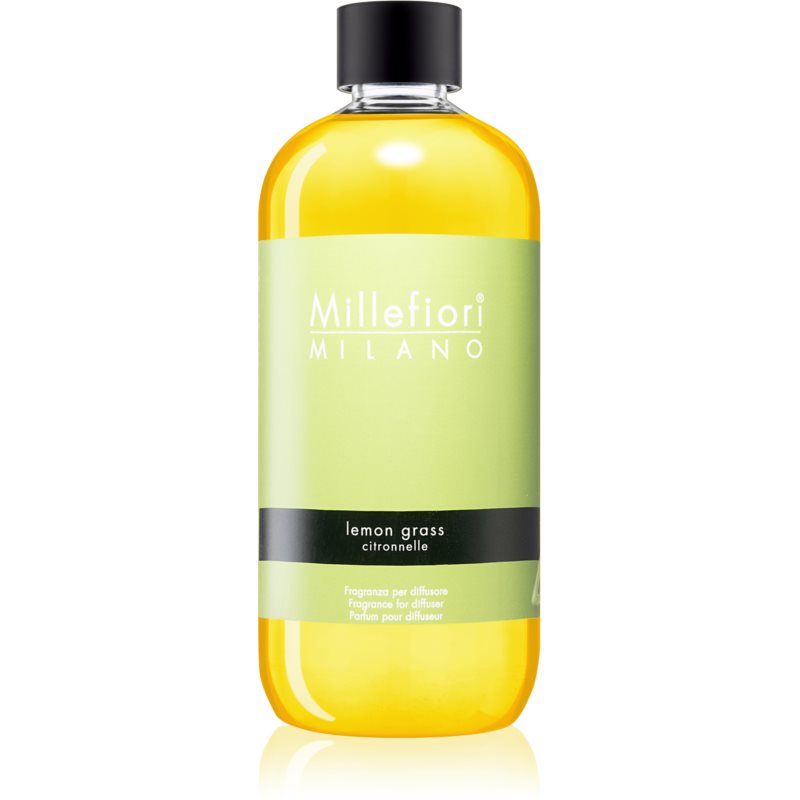Millefiori Natural Lemon Grass nadomestno polnilo za aroma difuzor 500 ml