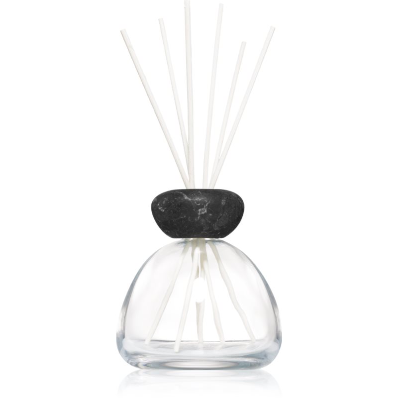 Millefiori Air Design Marble Glass Clear Diffuseur D'huiles Essentielles Sans Recharge Black Cap 1 Pcs