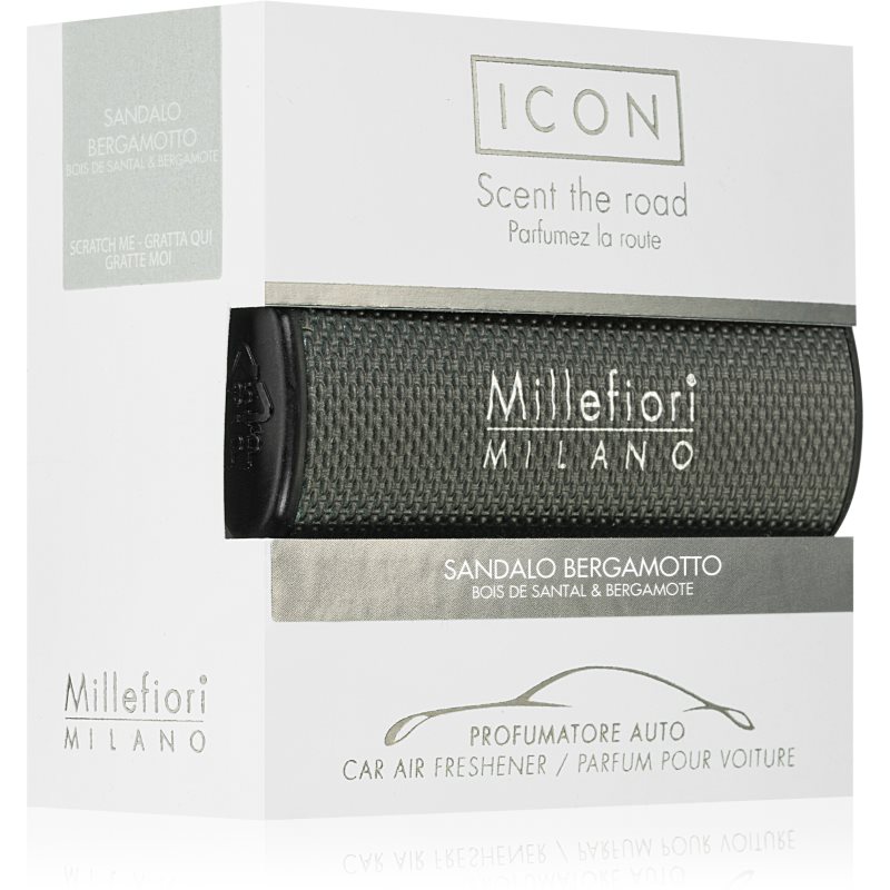 E-shop Millefiori Icon Sandalo Bergamotto vůně do auta I. 1 ks