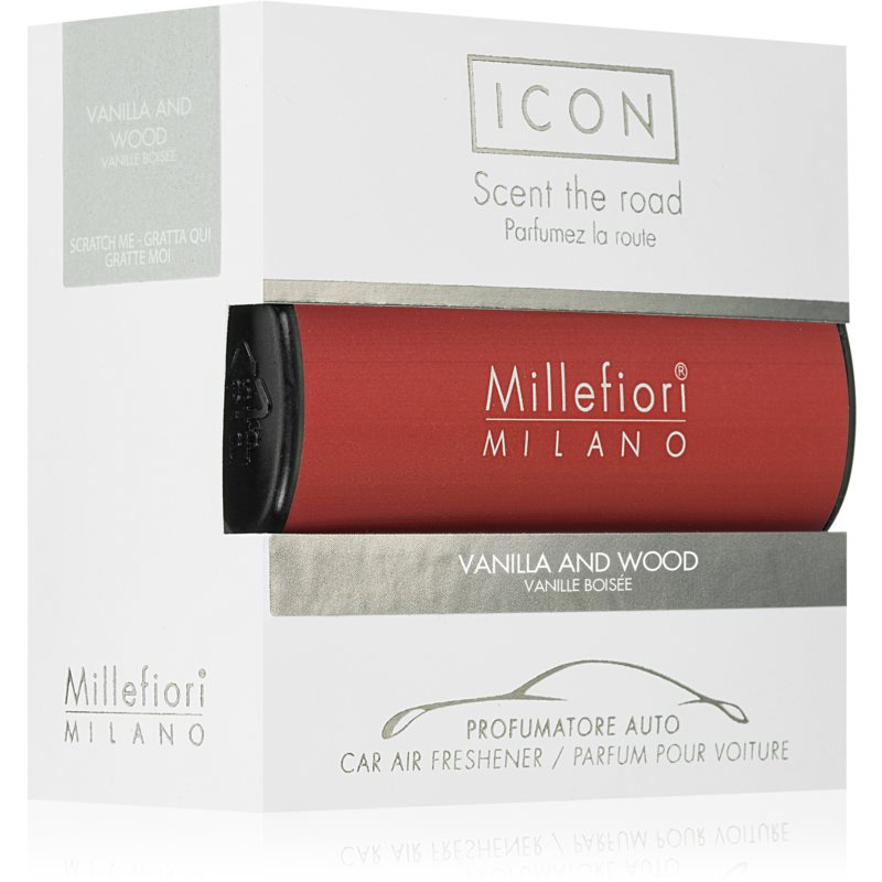 Millefiori Icon Vanilla & Wood vôňa do auta I. 1 ks