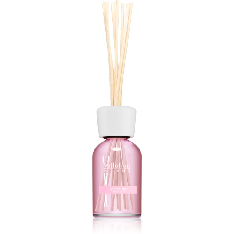 Millefiori Natural Lychee Rose Aroma Diffuser With Refill 250 Ml