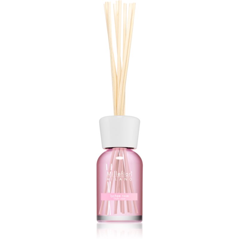 Millefiori Natural Lychee Rose Aroma Diffuser With Refill 100 Ml