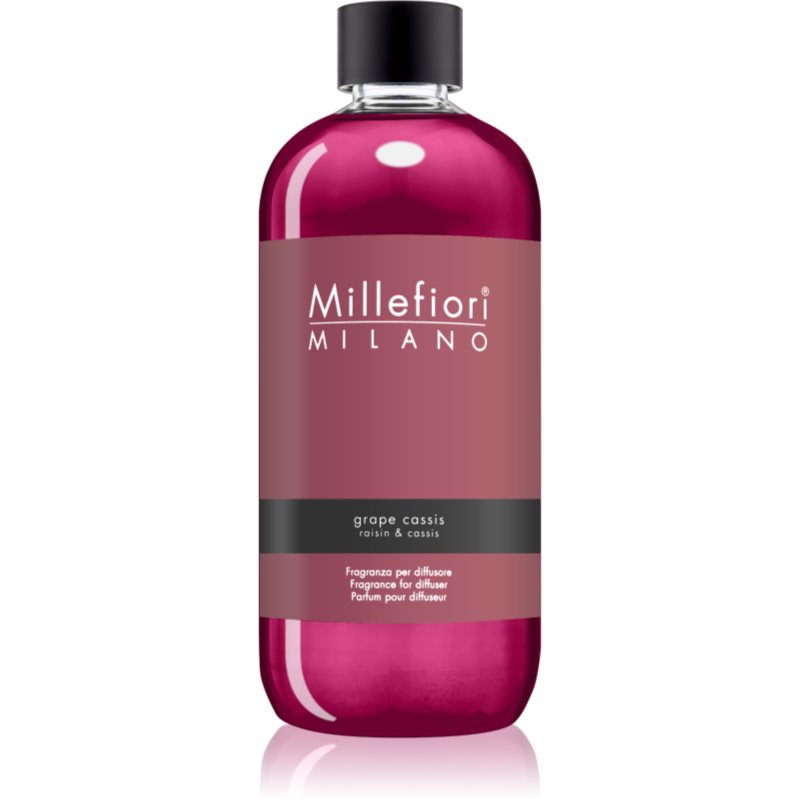Millefiori Natural Grape Cassis Refill For Aroma Diffusers 500 Ml
