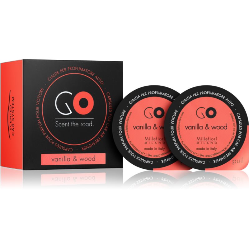 

Millefiori GO Vanilla & Wood aромат для авто замінний блок