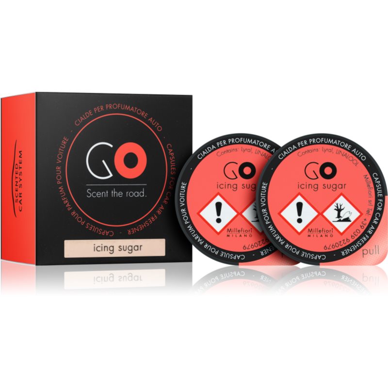 

Millefiori GO Icing Sugar aромат для авто замінний блок