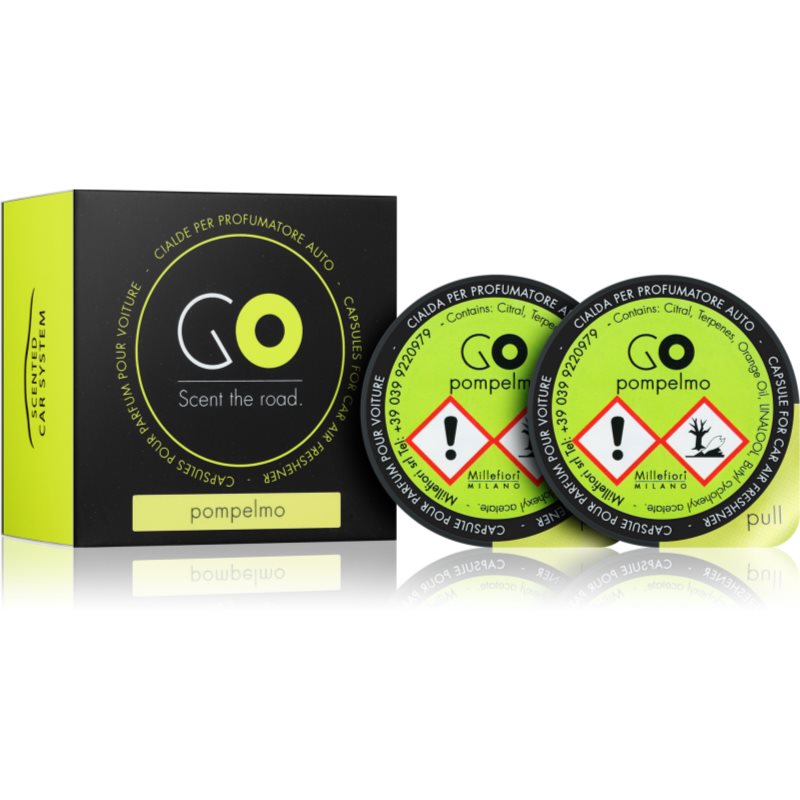 

Millefiori GO Pompelmo aромат для авто замінний блок