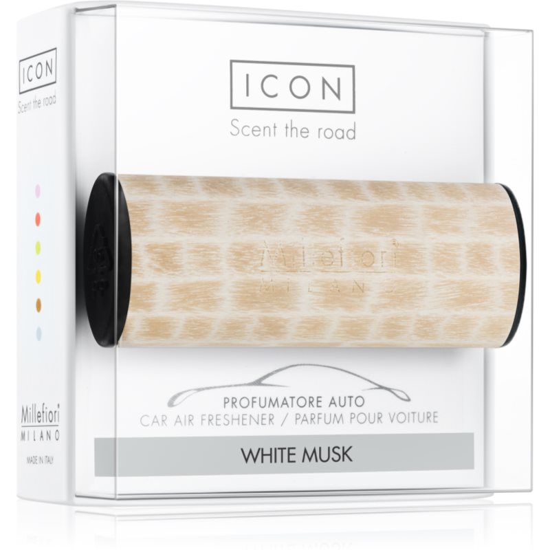 Millefiori Icon White Musk vôňa do auta I. 1 ks
