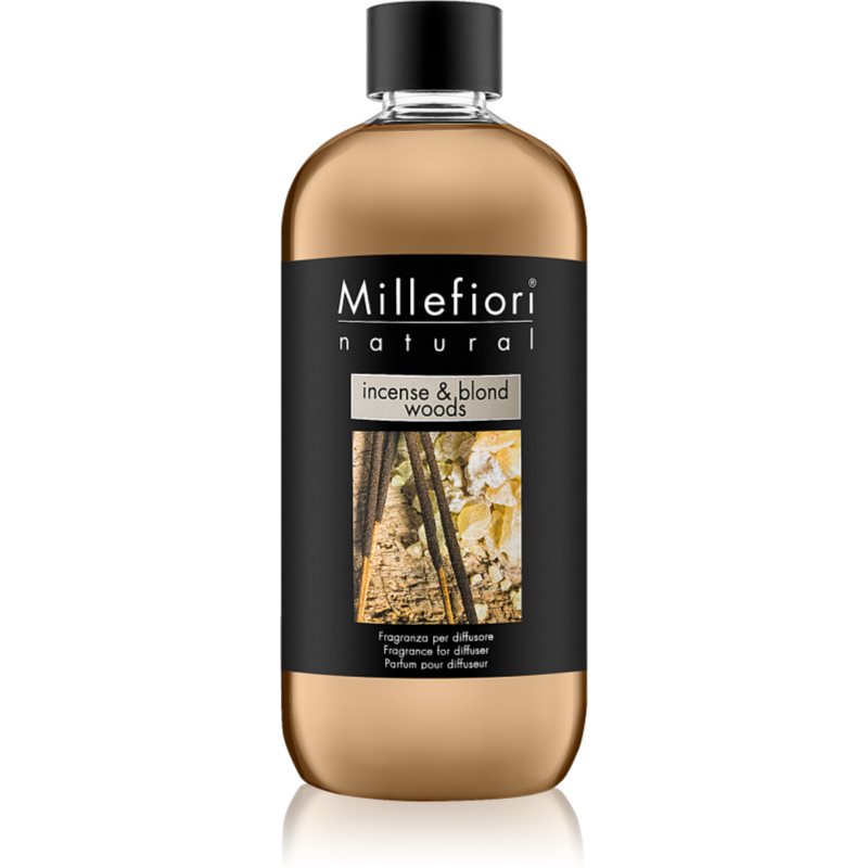 

Millefiori Natural Incense & Blond Woods наповнювач до аромадиффузору