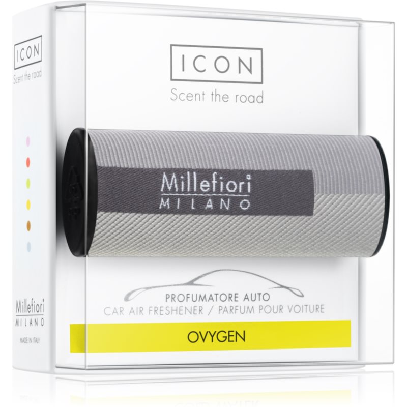 Millefiori Icon Oxygen parfum pentru masina Textile Geometric