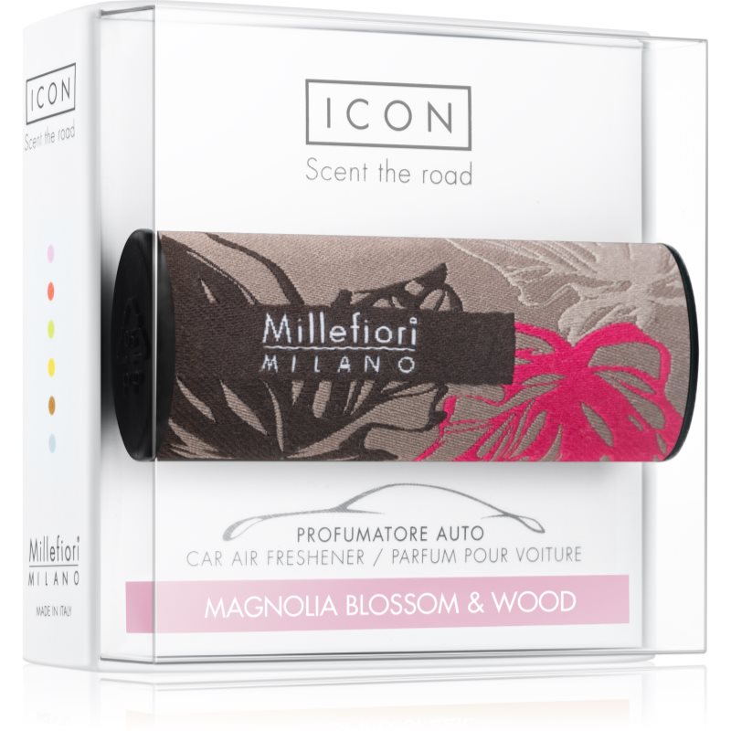 

Millefiori Icon Magnolia Blossom & Wood aромат для авто Textile Geometric