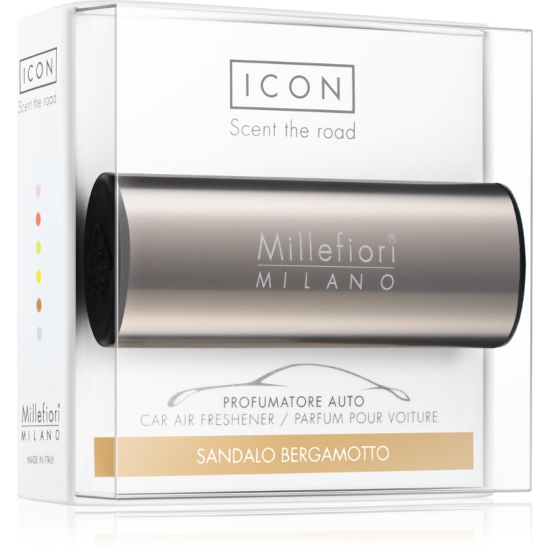 

Millefiori Icon Sandalo Bergamotto aромат для авто Metallo Shiny Bronze