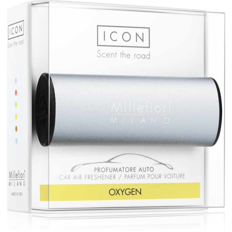 Millefiori Icon Oxygen vůně do auta Metallo Matt Blue