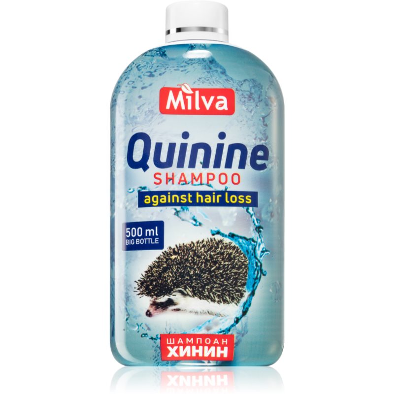 Milva Quinine Förstärkning schampo mot håravfall 500 ml unisex