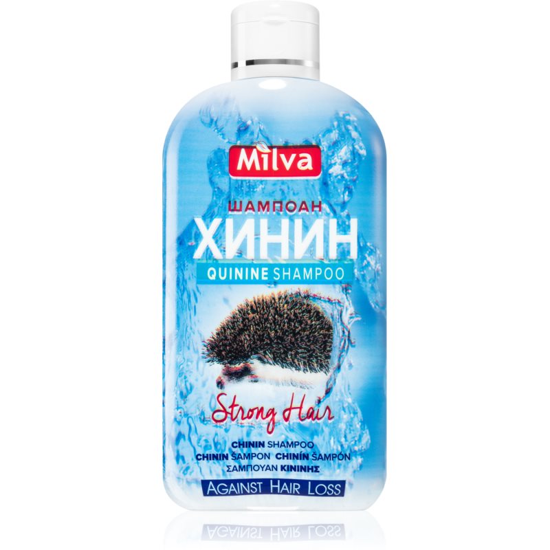 Milva Quinine Förstärkning schampo mot håravfall 200 ml unisex