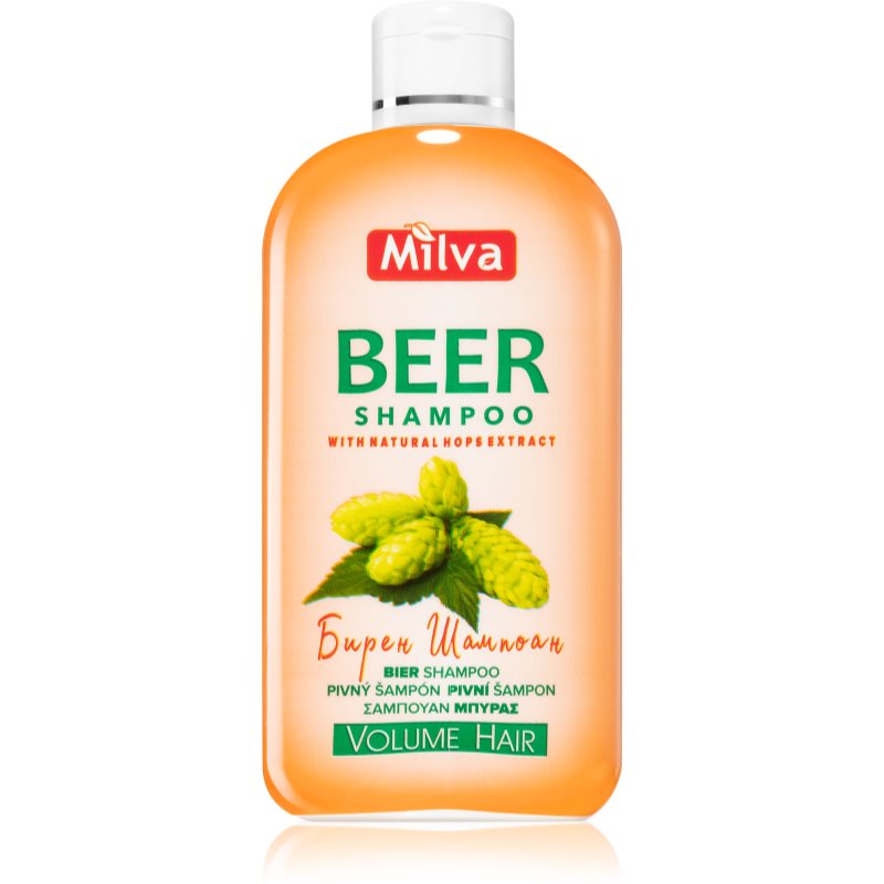 E-shop Milva Beer pivní vlasový šampon pro vlasy bez vitality 200 ml