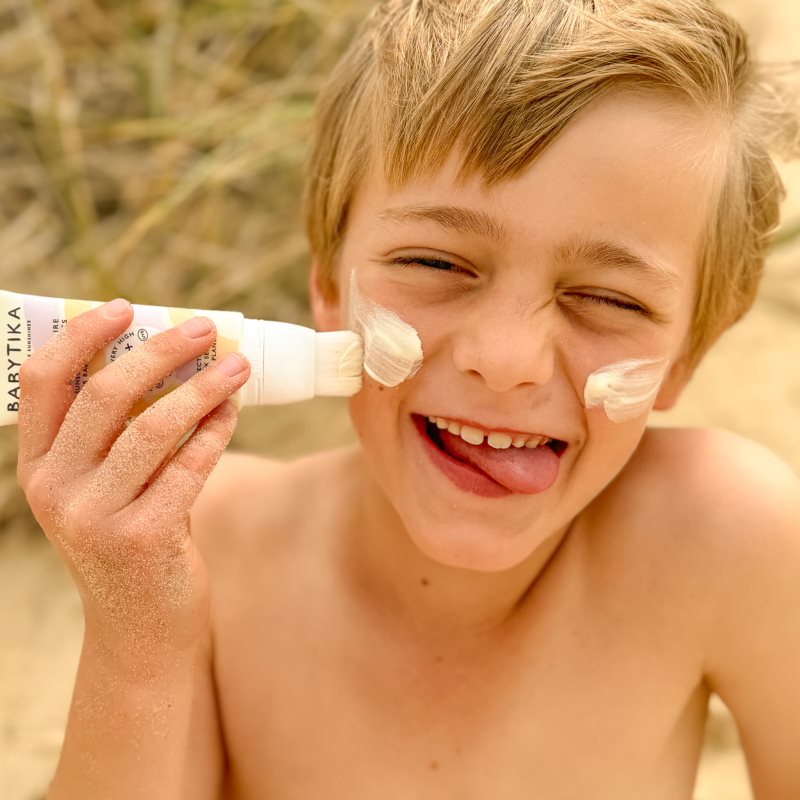 Mimitika Babytika Sunscreen Brush SPF 50+ dětský krém na opalování s aplikátorem SPF 50+ 40 ml (obrázek 3)