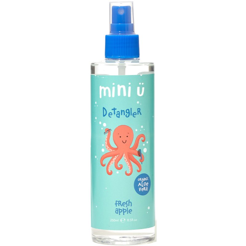 Mini-U Detangler Fresh Apple sprej pre jednoduché rozčesávanie vlasov pre deti 250 ml