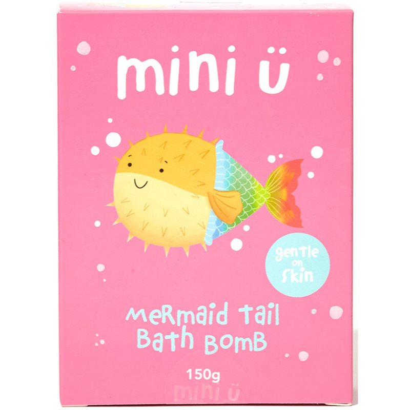 Mini-U Bath Bomb Mermaid Tail шипляча кулька для ванни 150 гр