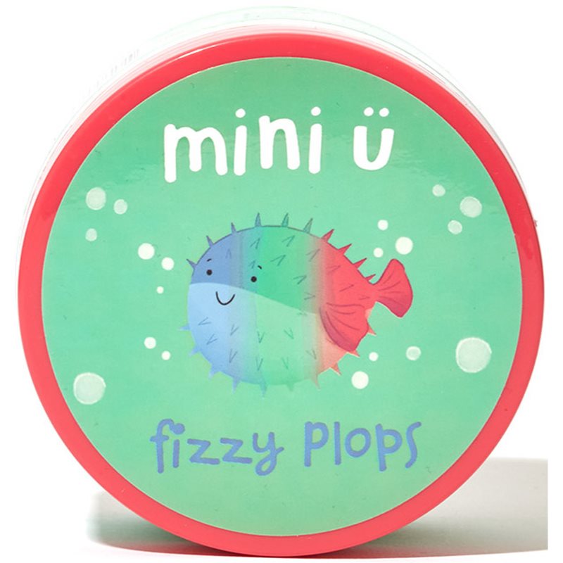 Mini-U Fizzy Plops кольорові шипучі таблетки для ванни для дітей 3x40 гр