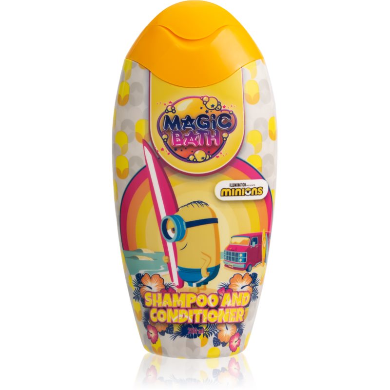 Minions Magic Bath Shampoo & Conditioner шампунь та кондиціонер для дітей 200 мл