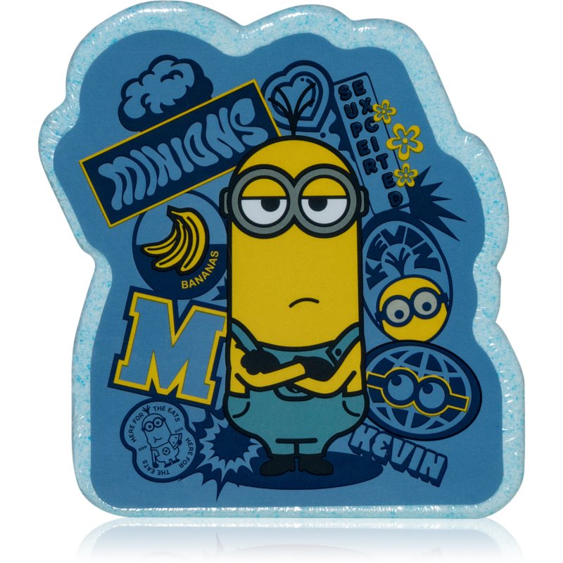 Minions The Rise Of Gru Bath Fizzers Carbon Tablets For The Bath Kevin Blue 60 G