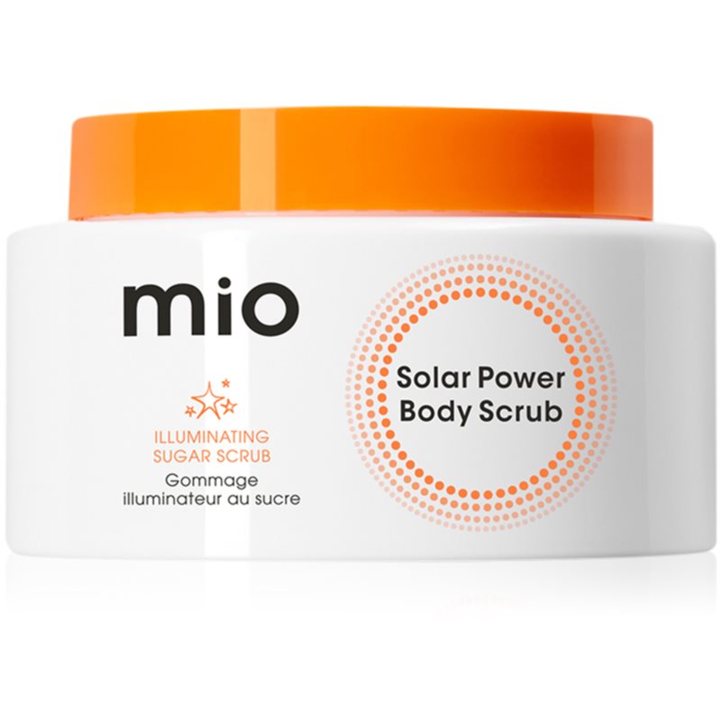 MIO Solar Power Body Scrub цукровий пілінг для тіла для миттєвого роз'яснення 275 гр