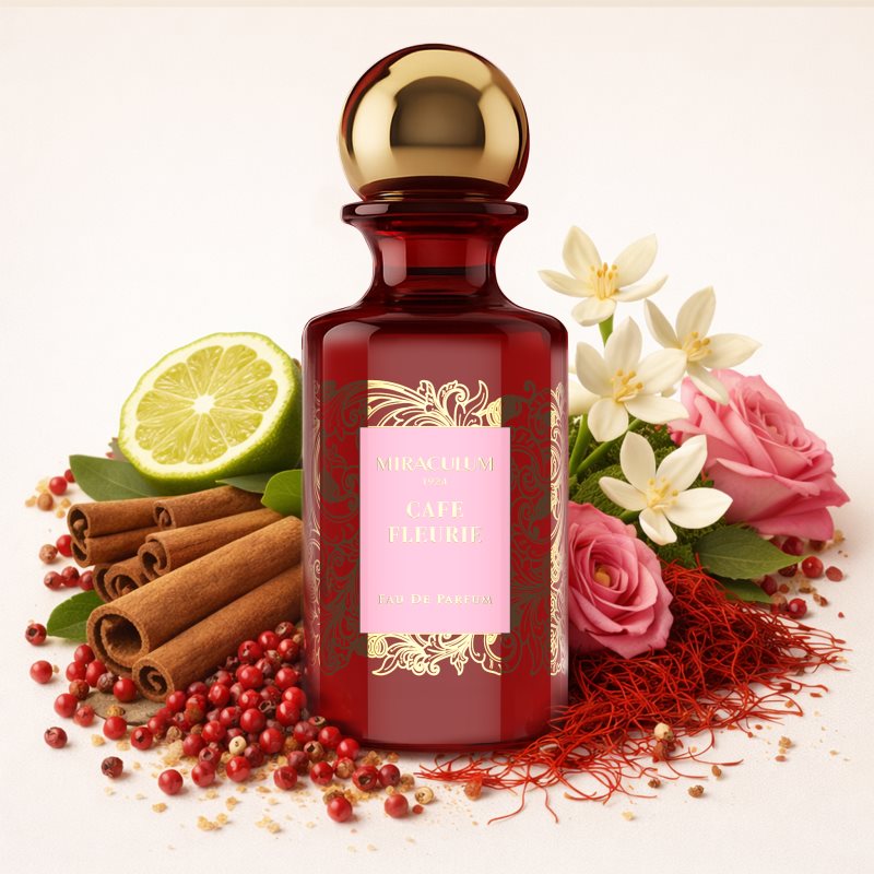 Miraculum Infini Rouge Cafe Fleurie parfémovaná voda pro ženy 50 ml (obrázek 4)