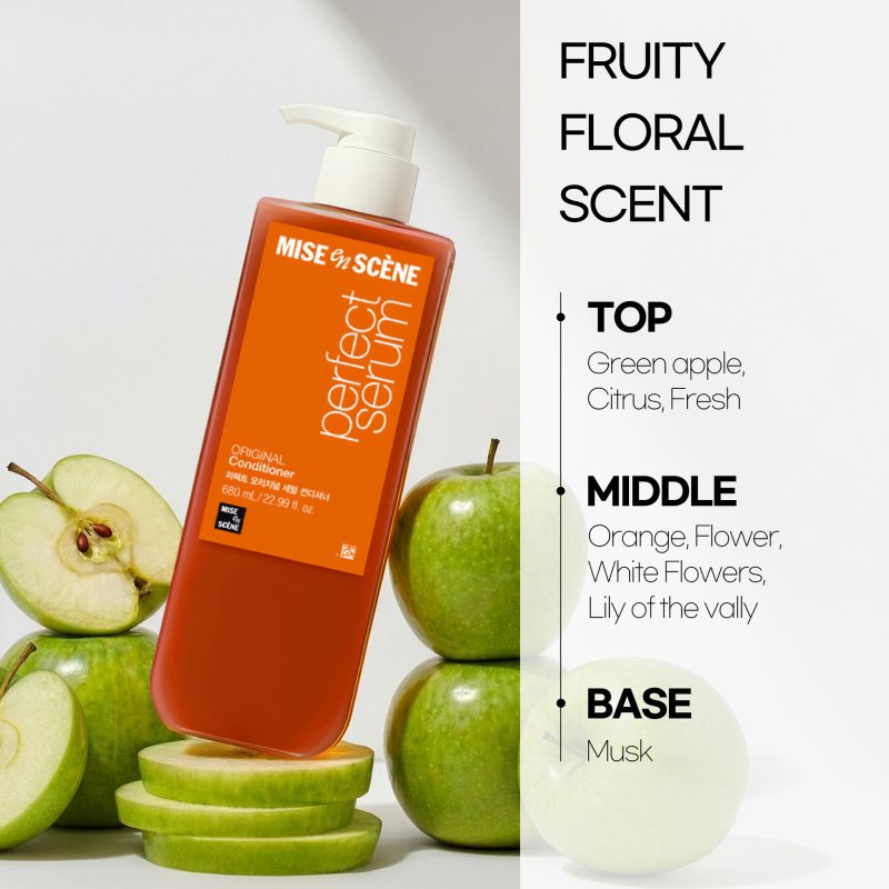 mise en scene Perfect Serum Original Conditioner obnovující kondicionér pro lesk a hebkost vlasů 680 ml (obrázek 4)