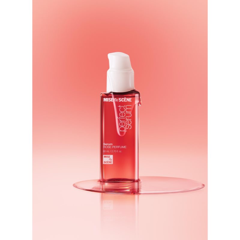 mise en scene Perfect Serum Rose Parfume obnovující vlasové sérum s vůní květin pro ženy 80 ml (obrázek 3)
