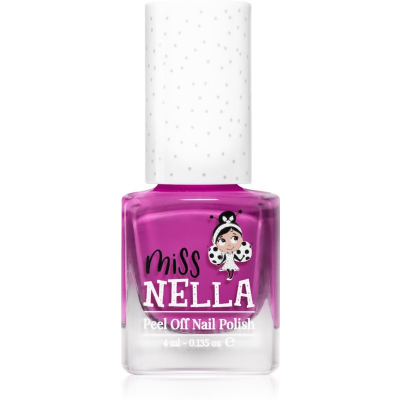 Miss Nella Peel Off Nail Polish лак для нігтів для дітей MN04 Little Poppet 4 мл