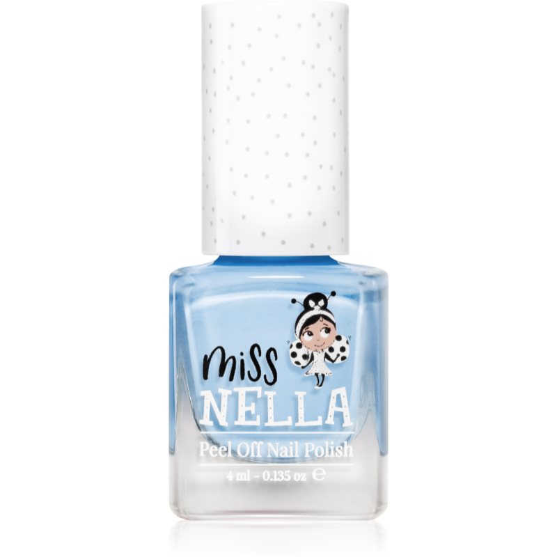 Miss Nella Peel Off Nail Polish lak na nehty pro děti MN12 Blue Bell 4 ml