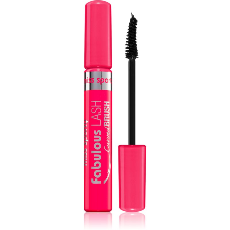 Miss Sporty Fabulous Lash Curved Brush maskara za volumen in vihanje trepalnic 8 ml