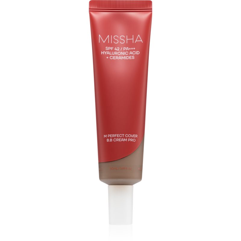 Missha M Perfect Cover BB Cream Pro vlažilna BB krema z visoko UV zaščito odtenek #41 50 ml