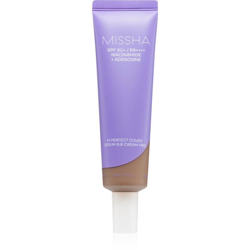 Missha M Perfect Cover Serum BB Cream Pro BB cream for perfecting even skin tone SPF 50+ shade #41 50 ml